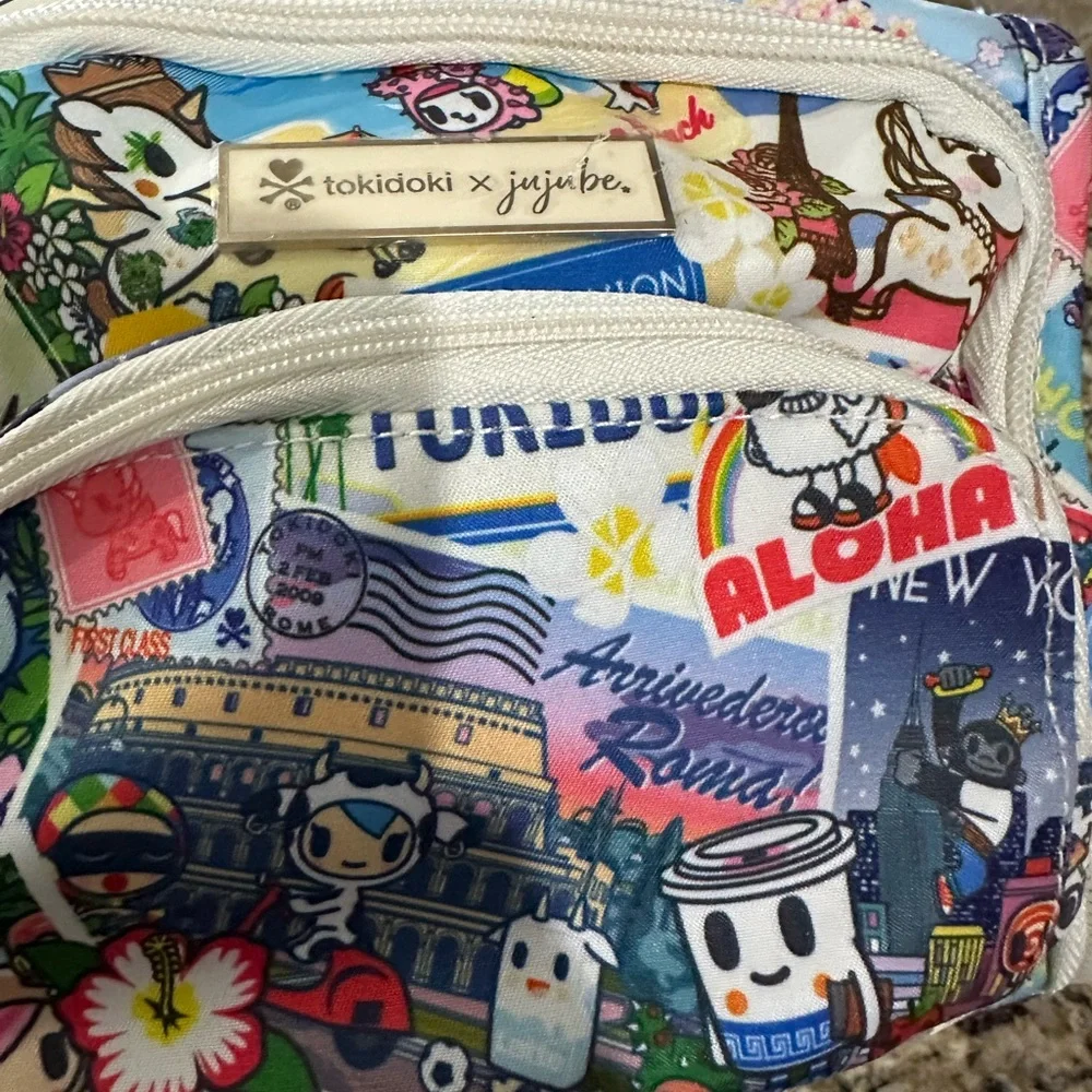 NWT JuJuBe Tokidoki Kawaii Round the World Mini BFF Backpack